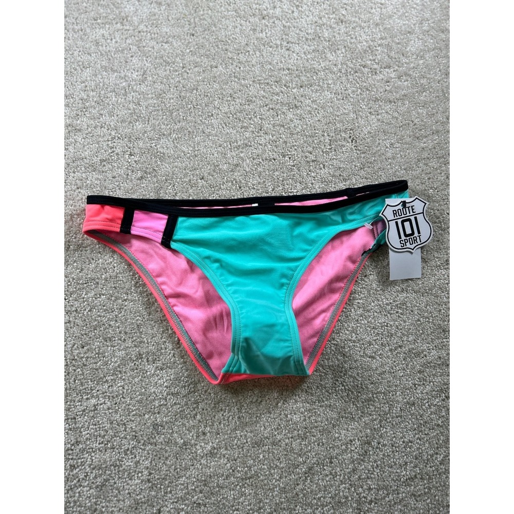 Route 101 Sport Women's Swim Bottom Coral P/S Nylon‎ Polyester